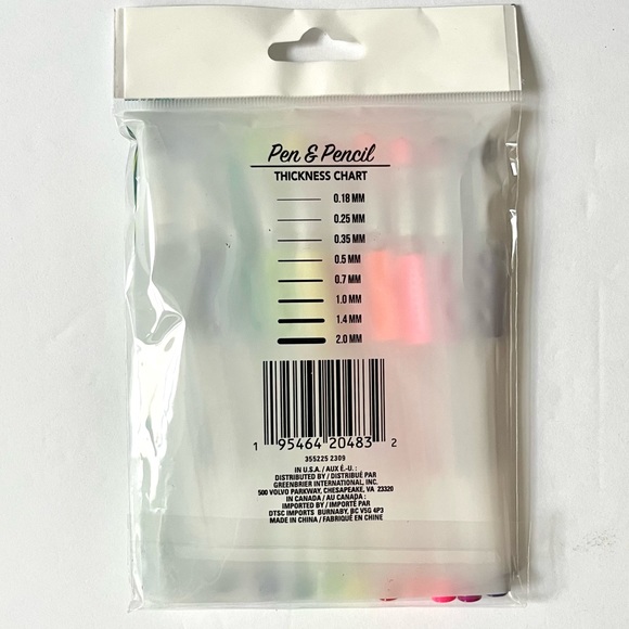 🏷️ assorted colorful writing pens set 0.7mm set of 10 pens - Picture 11 of 14